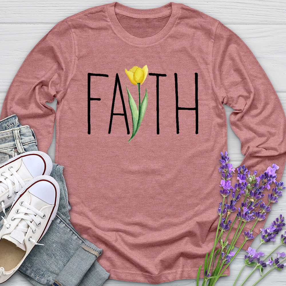 Faith Tulip Long Sleeve Tee