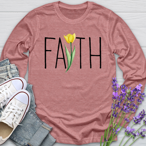 Faith Tulip Long Sleeve Tee