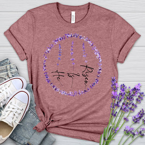 He Is Risen Heathered Tee