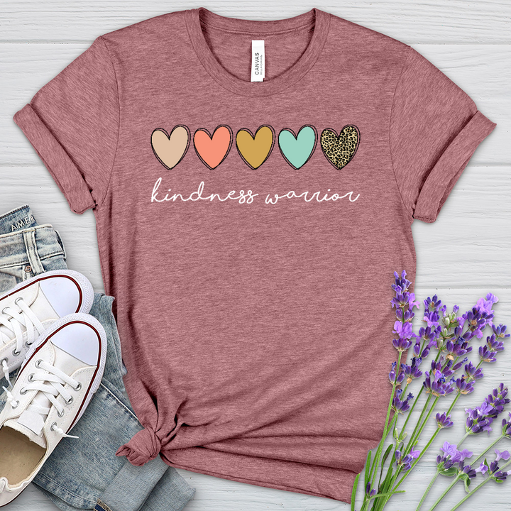 Kindness Warrior Heathered Tee