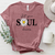 Let Your Soul Shine Heathered Tee
