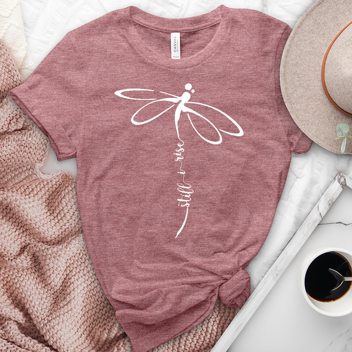 Still I Rise Dragonfly Heathered Tee