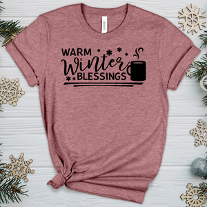 Warm Winter Blessings Heathered Tee