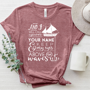 Call Upon Your Name Heathered Tee