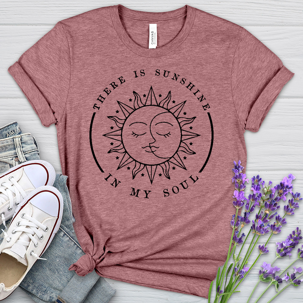 Sunshine Soul Heathered Tee