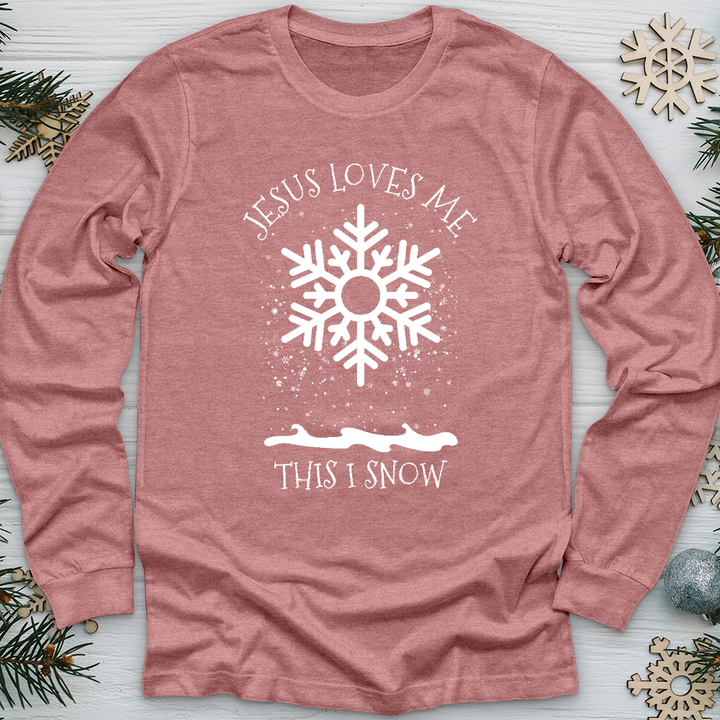 This I Snow Long Sleeve Tee