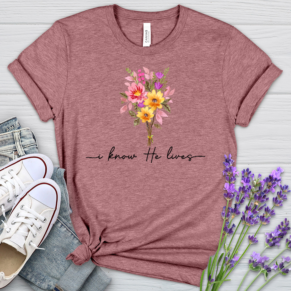 I Know Heathered Tee