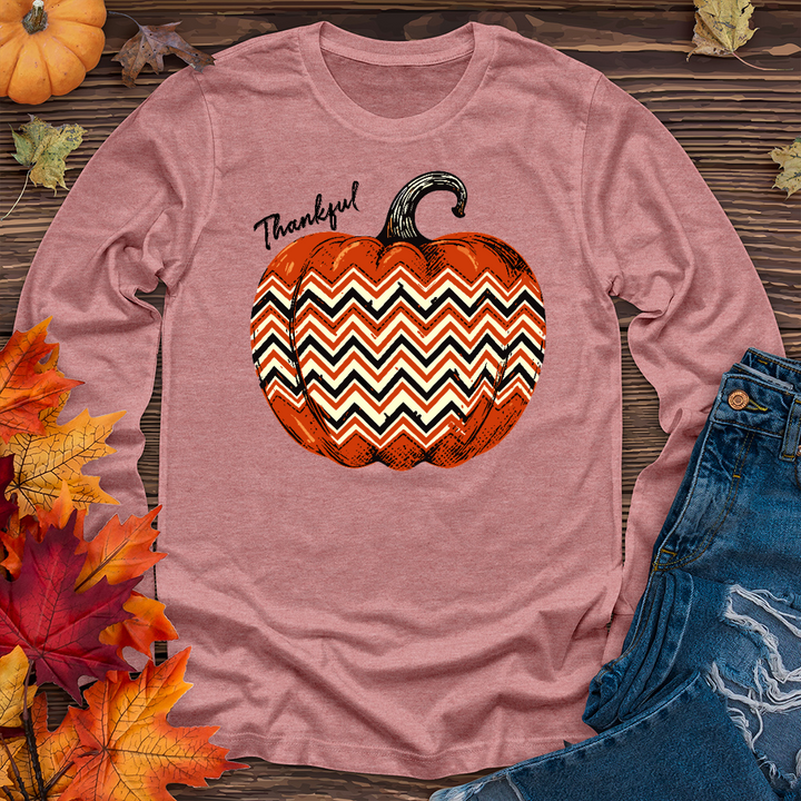 Thankful Pumpkin Love Long Sleeve Tee