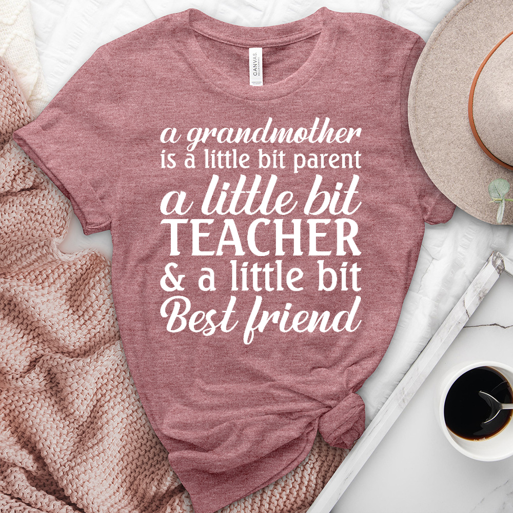 A Grandmother Is Heathered Tee