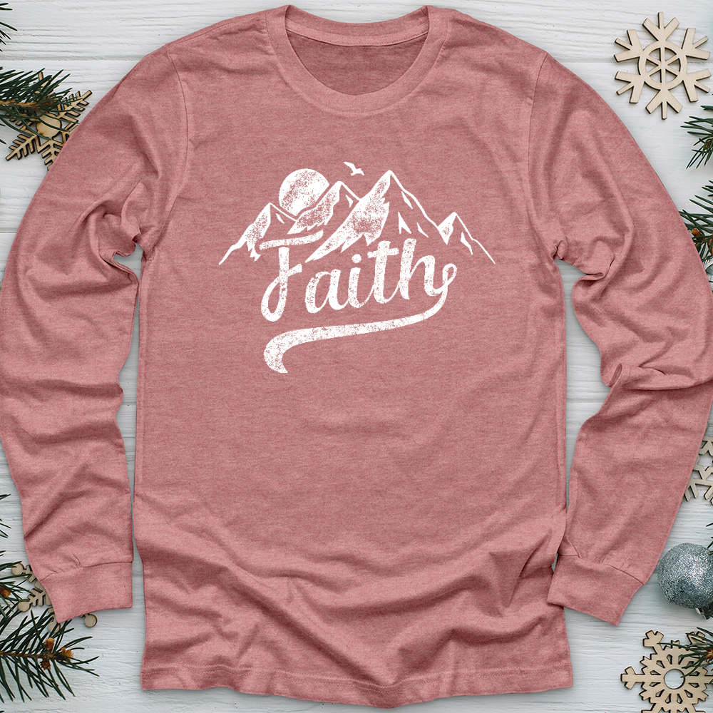 Faith Peaks Long Sleeve Tee