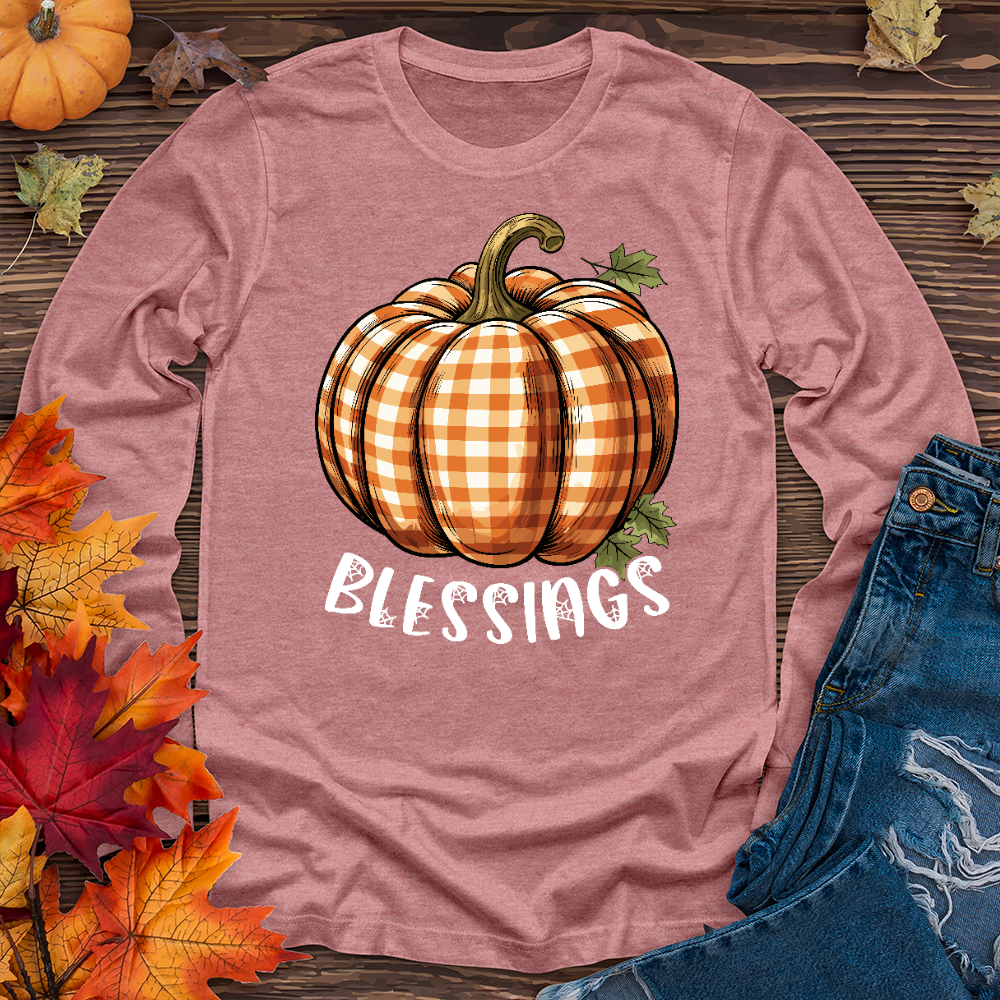 Pumpkin Blessings Long Sleeve Tee