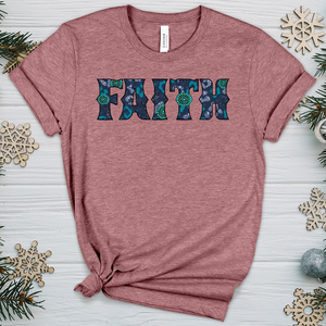 Faith Leopard P8 Heathered Tee