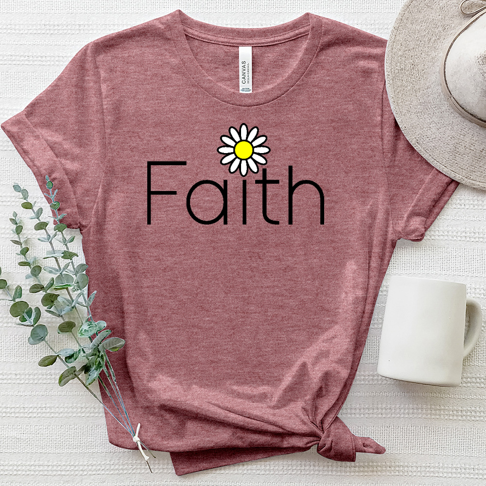 Faith Heathered Tee