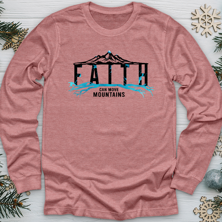 Faith Mountains Long Sleeve Tee