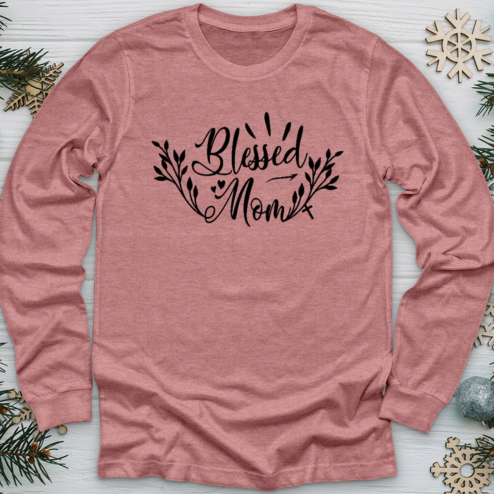 Blessed Mom Long Sleeve Tee