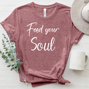 Feed Your Soul Heathered Tee