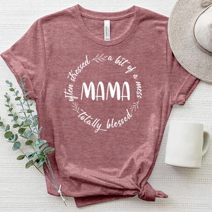 Mama Is Circle Heathered Tee