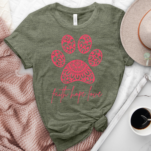 Paw Parent Heathered Tee