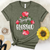 Simply Blessed Flowers Heathered Tee