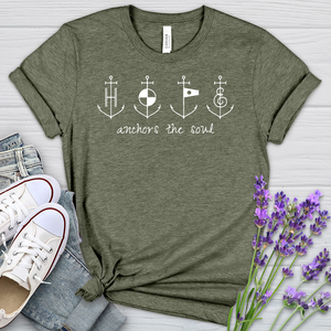 Hope Anchors Graphic Heathered Tee