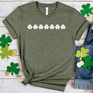 Blessed Shamrocks Heathered Tee