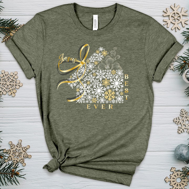 Jesus Is TBGE Heathered Tee