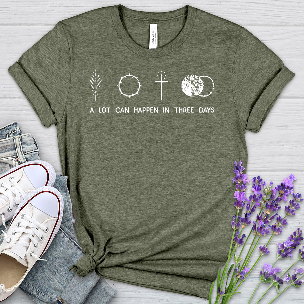 3 Days Heathered Tee
