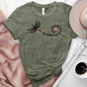 Her Children Dragonfly Heathered Tee