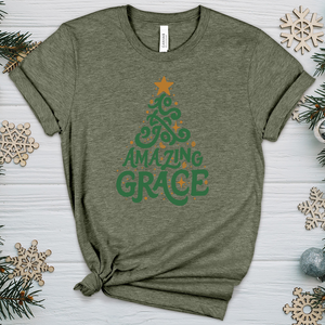 Amazing grace Heathered Tee