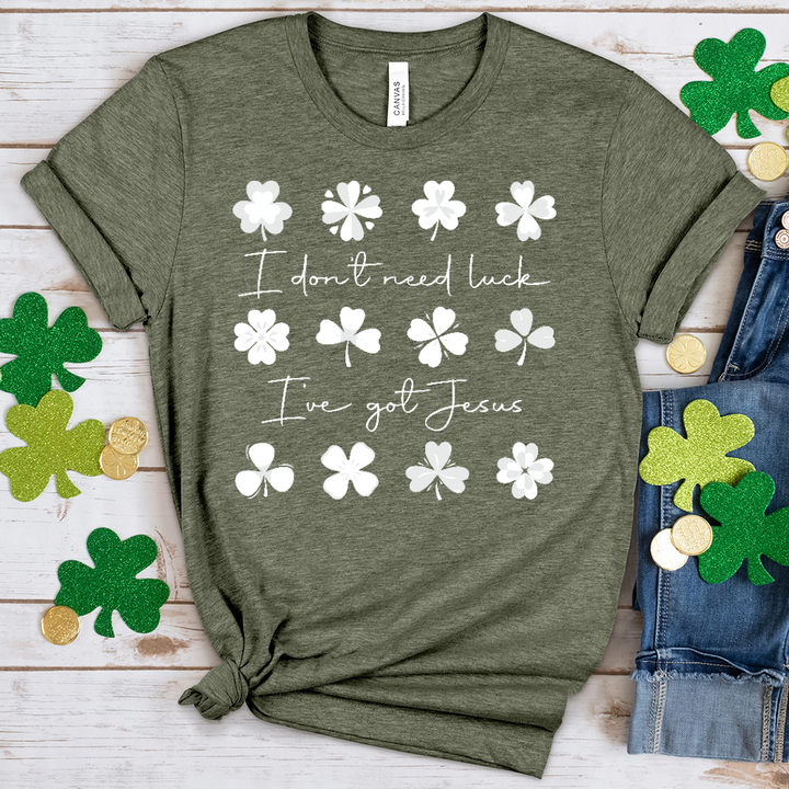 I've Got Jesus Heathered Tee