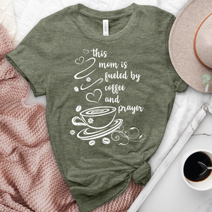 Coffee and Prayer Heathered Tee