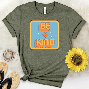 Be Kind Smiles Heathered Tee