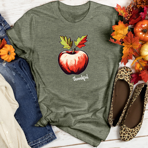 Vintage Canadian Maple Apple Heathered Tee