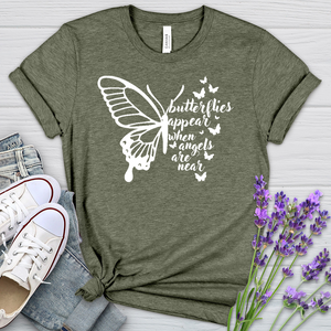 Butterflies Appear Heathered Tee