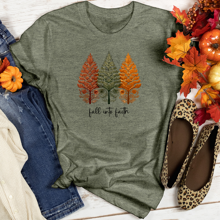 Faith & Flannels Heathered Tee