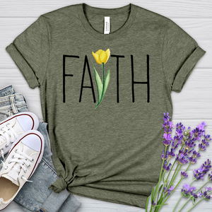 Faith Tulip Heathered Tee