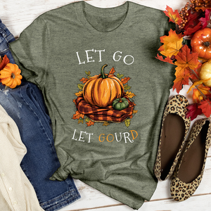 Let Go Let Gourd Heathered Tee