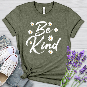 Be Kind Retro Heathered Tee