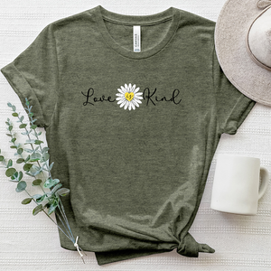 Love is Kind Daisy Heathered Tee