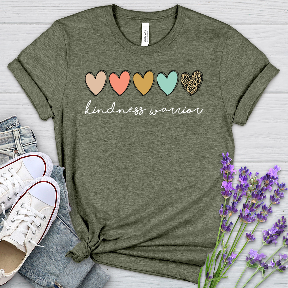 Kindness Warrior Heathered Tee