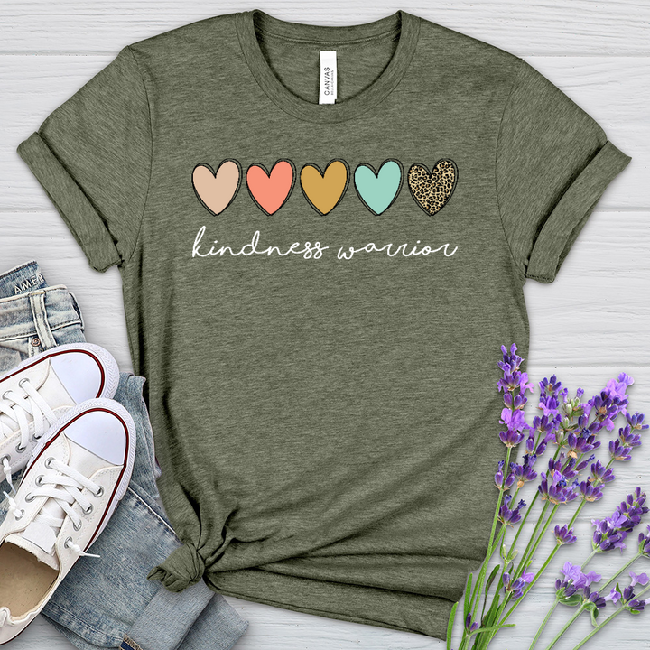 Kindness Warrior Heathered Tee
