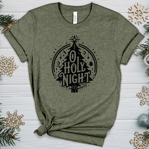 O Holy Night Heathered Tee