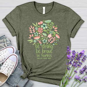 You Are Never Alone Heathered Tee