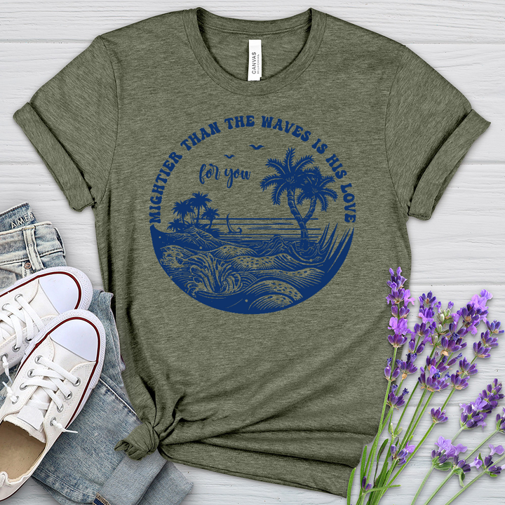 His Love For You Heathered Tee
