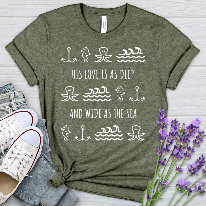 Deep Waters Heathered Tee