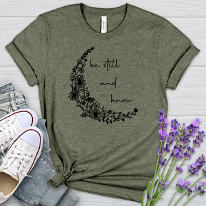 Be Still and Know Heathered Tee