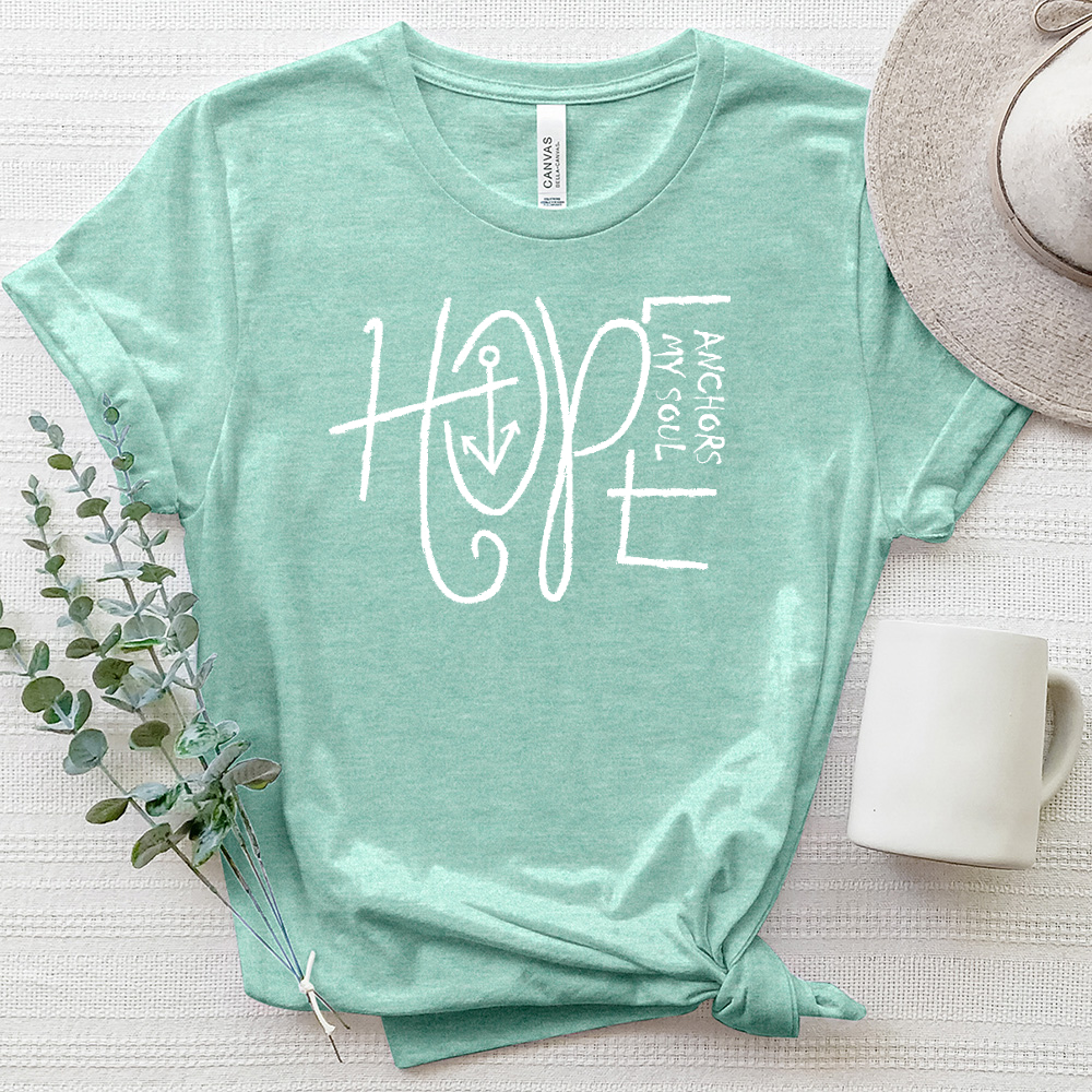 Hope Anchors Heathered Tee