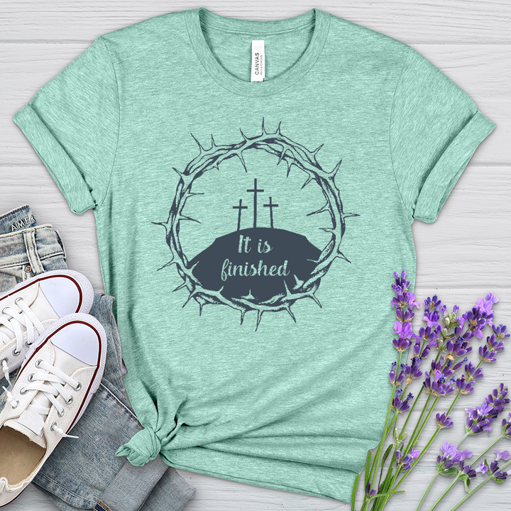 Jesus Paid It All Heathered Tee