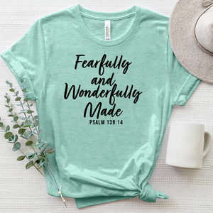 Fearfully and Wonderfully Made Heathered Tee