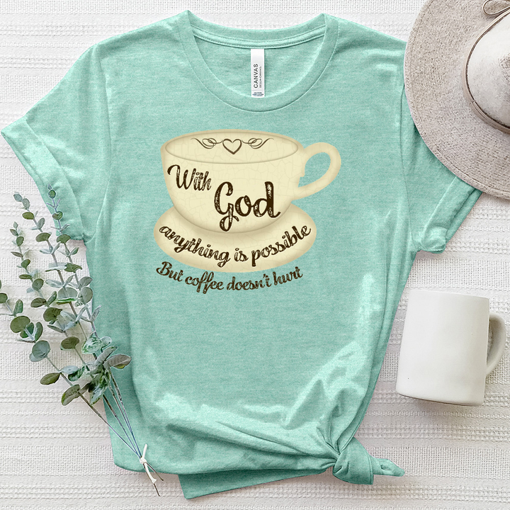 All Things are Possible Heathered Tee